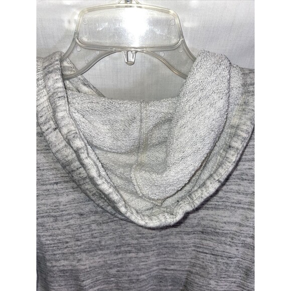 Reebok Pullover Hoodie Womens Size X Small Gray Cotton Blend Long Sleeve Running - Picture 9 of 12